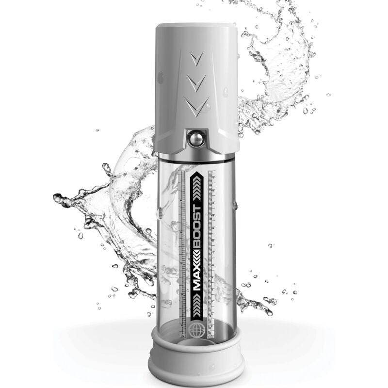 Pompe à Pénis Max Boost Manuelle Blanche - Pump Worx