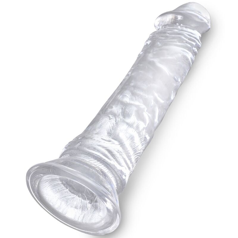Gode Réaliste King Cock Clear Transparent 19.7cm - Pipedream