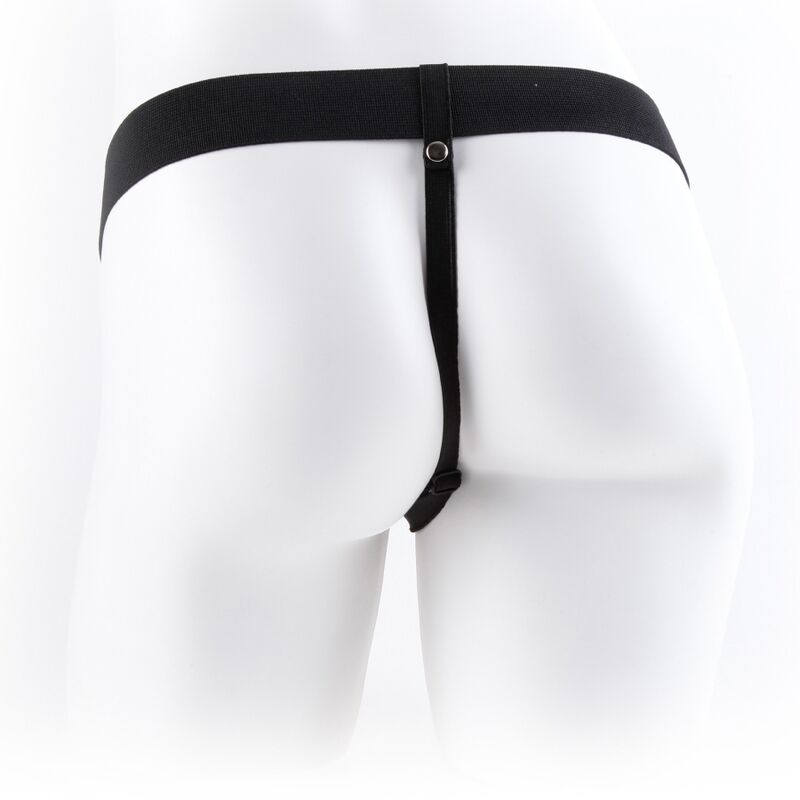 Harnais Gode Ceinture Creux Vibrant 22,9cm - Fetish Fantasy