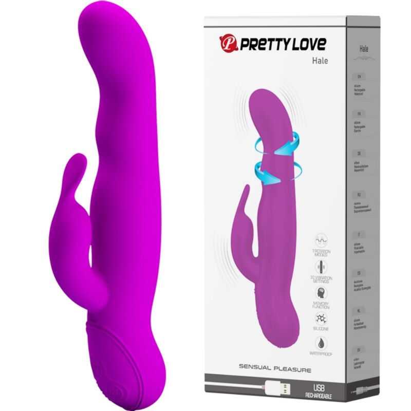 Vibromasseur Rotatif Pretty Love Hale Lilas - Pretty Love