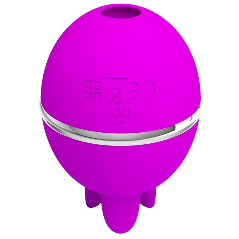 Vibrateur Stimulateur Gemini Ball Violet - Pretty Love - PRETTY LOVE FLIRTATION