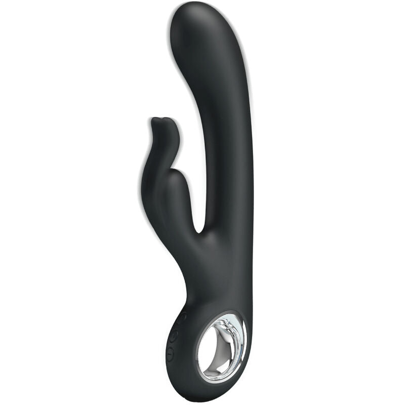 Vibromasseur Lapin Carina Noir - Pretty Love - PRETTY LOVE