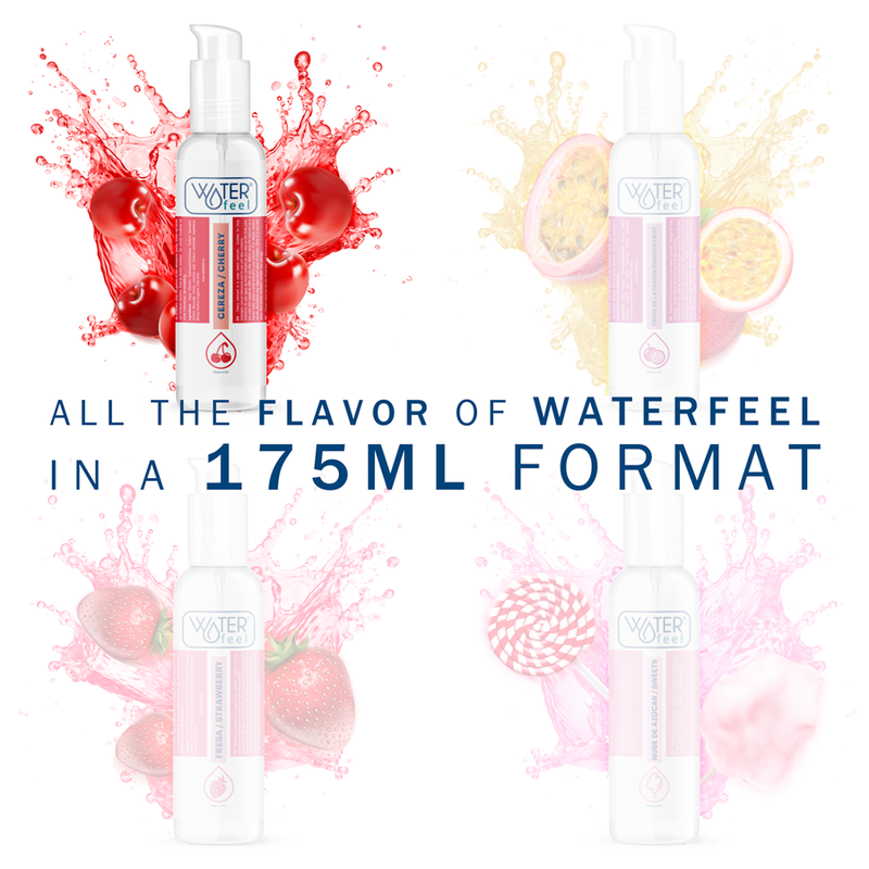 Waterfeel - Lubrifiant Saveur Cerise à base d’eau - 175 ml