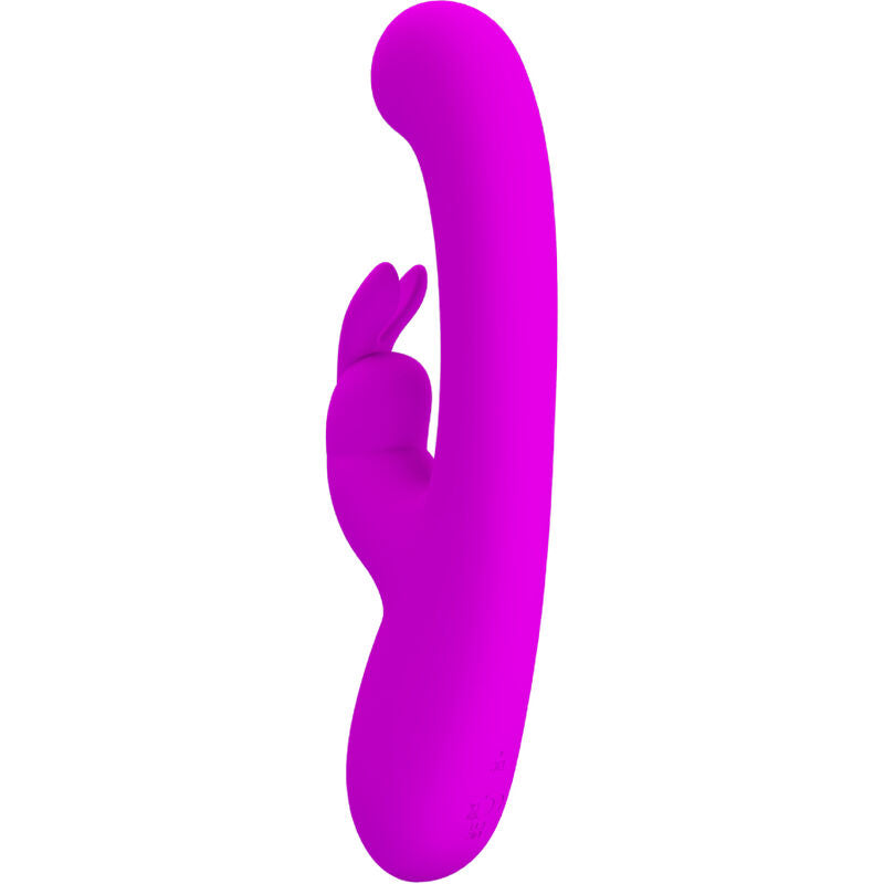 Vibromasseur Rabbit Pretty Love Double Stimulation Violet