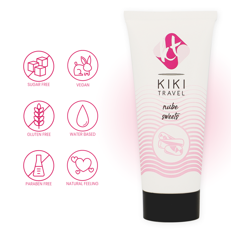 Kikí Travel - Lubrifiant Saveur Candy à base d’eau - 50 ml