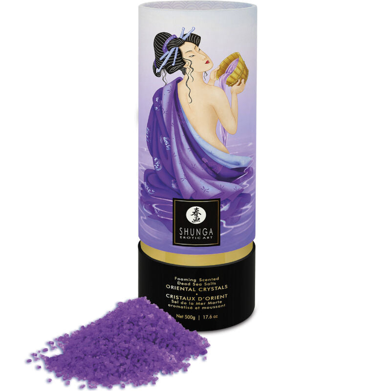 Shunga - Sel de Bain Moussant Cristaux d’Orient Fruits exotiques