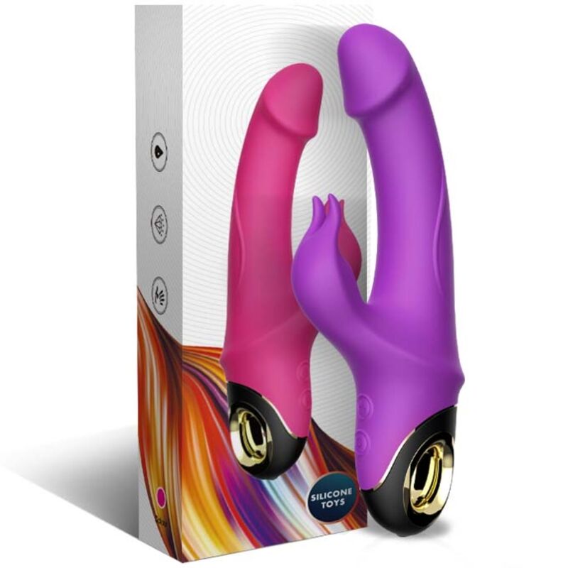 Vibromasseur Lapin Meteror Violet - Armony