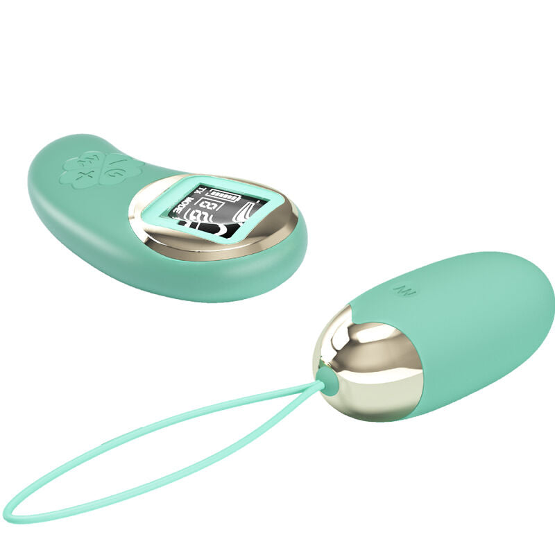 Pretty Love – Mini Oeuf vibrant avec télécommande – Vert
