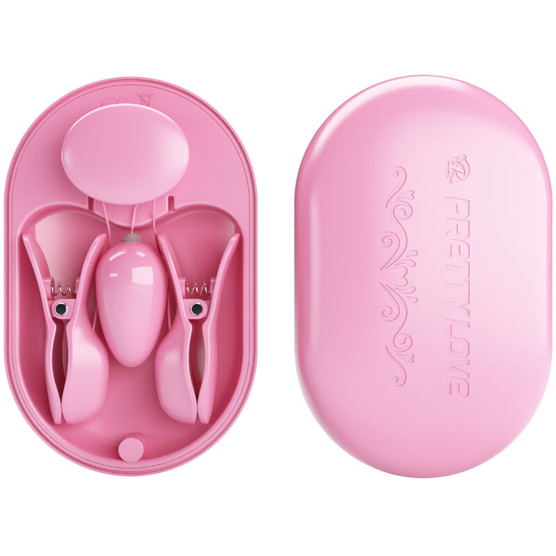 Pinces Électrostimulation Pretty Love Rose - Pretty Love - PRETTY LOVE FLIRTATION