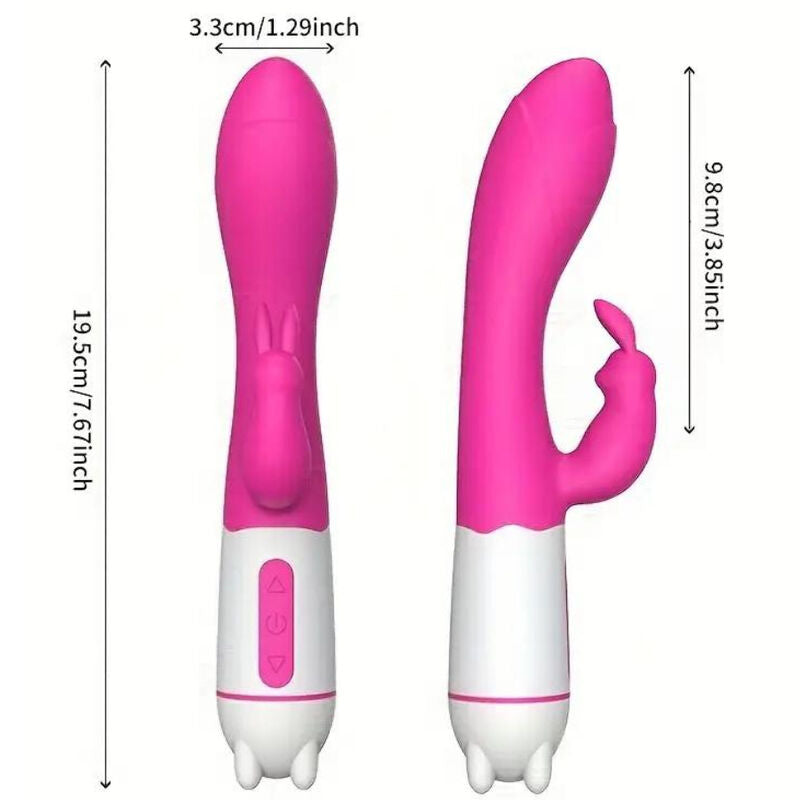 Vibromasseur Rabbit Happy Fuchsia - Armony - Armony