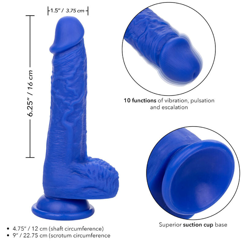 Realistischer Vibrator Admiral Sailor Blau - Calexotics