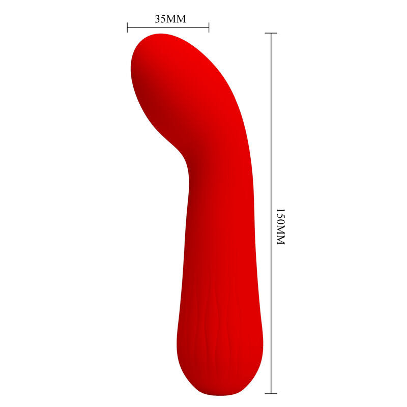 Vibrateur Point G Faun Rouge Rechargeable - Pretty Love - PRETTY LOVE SMART