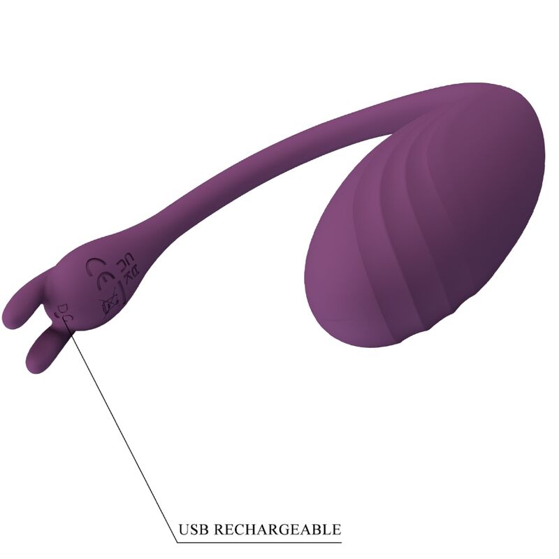 Pretty Love – Oeuf vibrant Connecté à Distance Catalina – Violet
