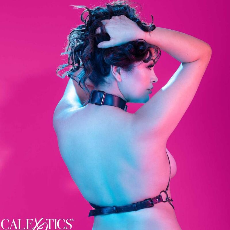 Harnais Collier Multi-Chaînes Euphoria Taille Plus - CalExotics