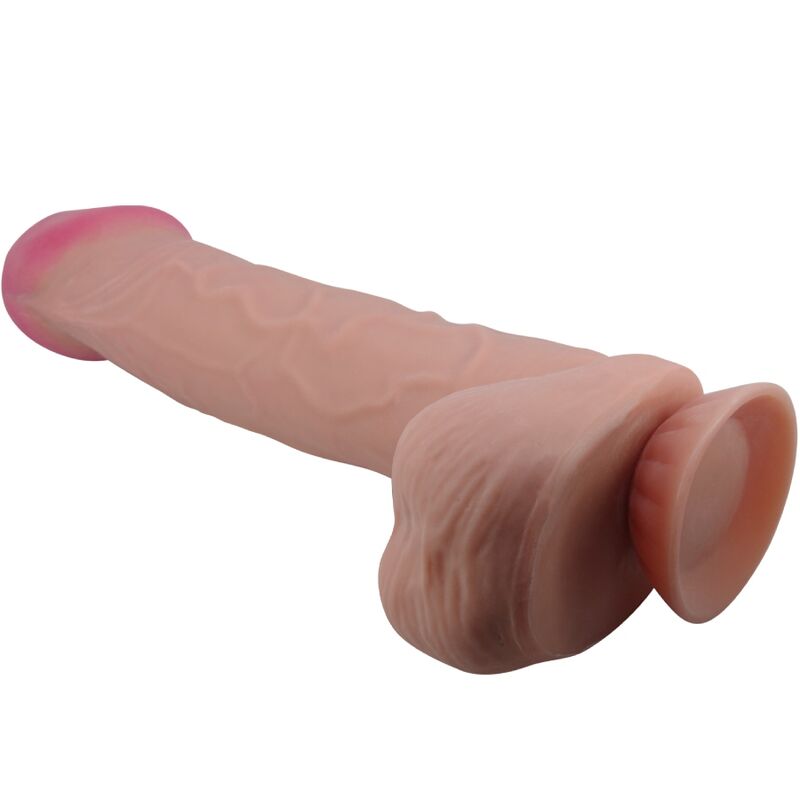 Gode XXL Ultra-Réaliste Marron 26cm Ventouse - Pretty Love