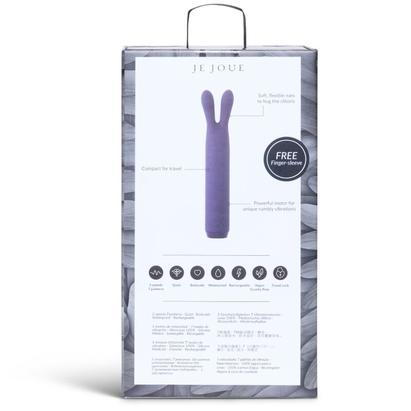 Vibromasseur bullet Rabbit violet - Je Joue - Je Joue