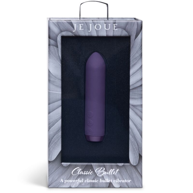 Vibromasseur Bullet Classique Violet + Manchon Doigt - Je Joue - Je Joue