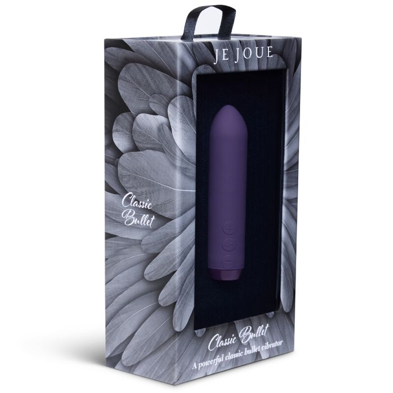 Vibromasseur Bullet Classique Violet + Manchon Doigt - Je Joue - Je Joue