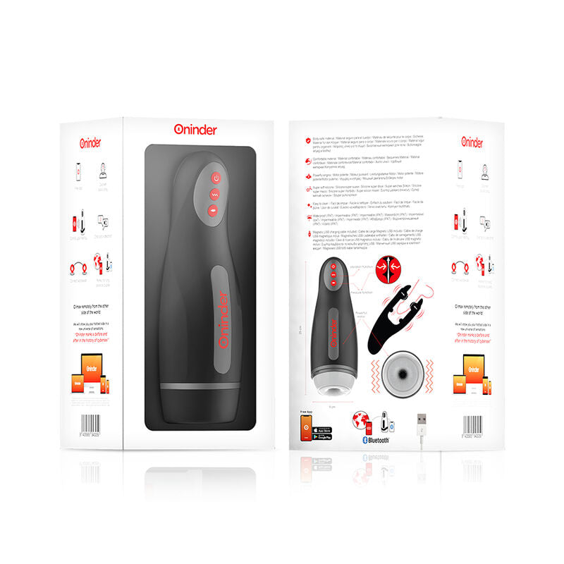 Masturbateur Rechargeable Seoul 10 Vitesses Connecté - Oninder - ONINDER