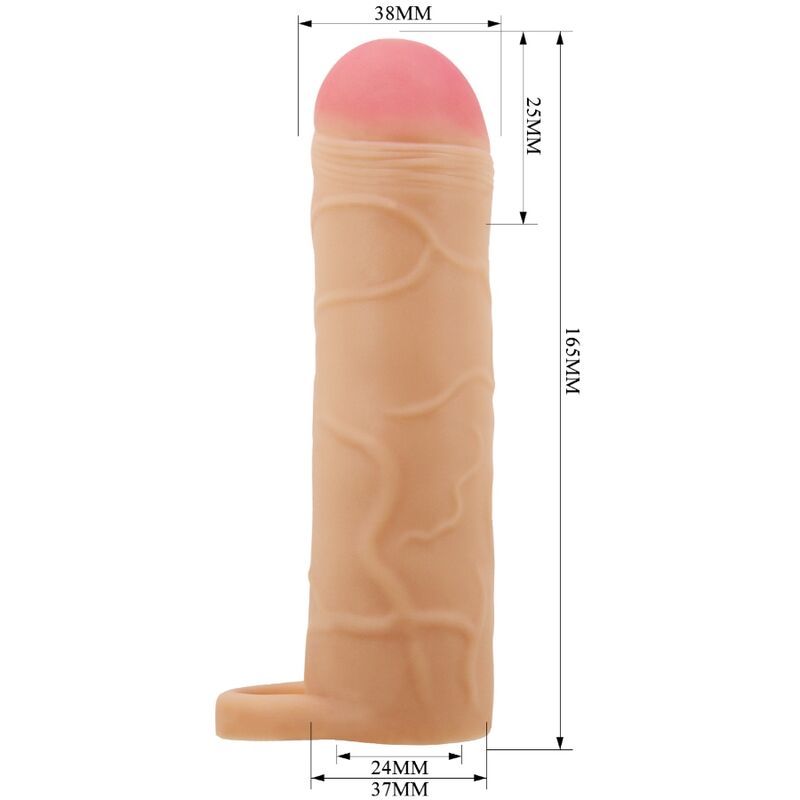 Pretty Love - Gaine pour Augmenter Taille pénis (+2,5cm) - Beige