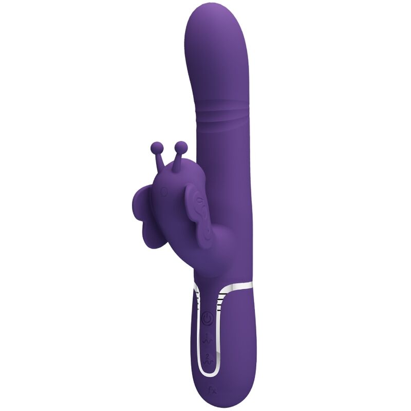 Pretty Love – Stimulateur Rabbit Papillon Multifonction 4 en 1 Violet