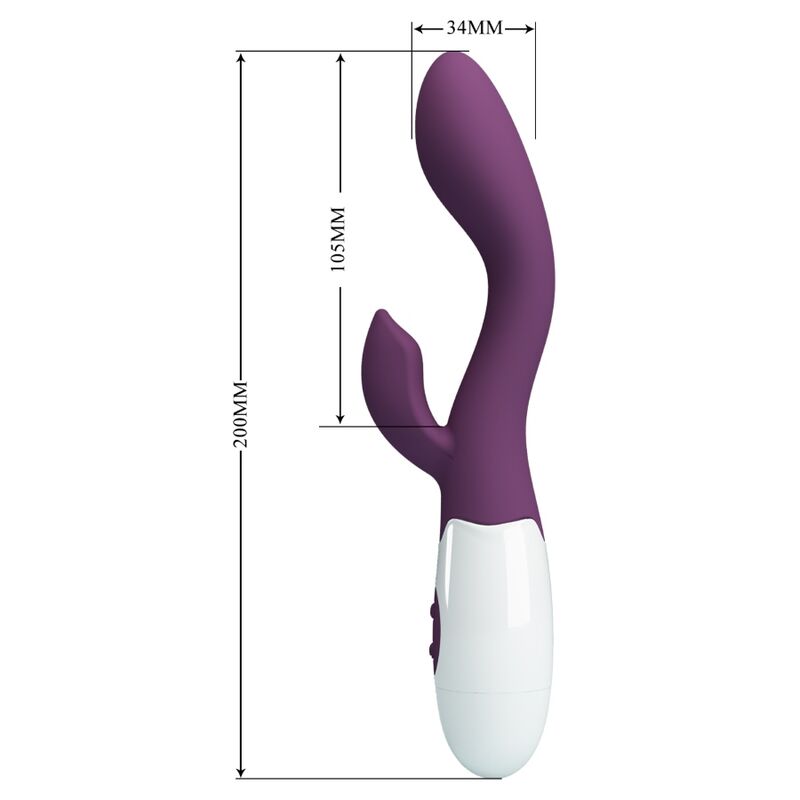 Vibromasseur Rabbit Brighty Spot G Violet - Pretty Love - PRETTY LOVE FLIRTATION