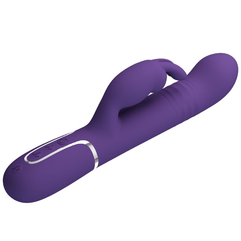 Vibromasseur Rabbit Coale 4 en 1 Violet - Pretty Love