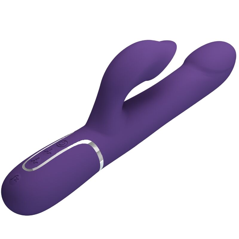 Vibromasseur Rabbit Pretty Love 4 en 1 Violet - Pretty Love