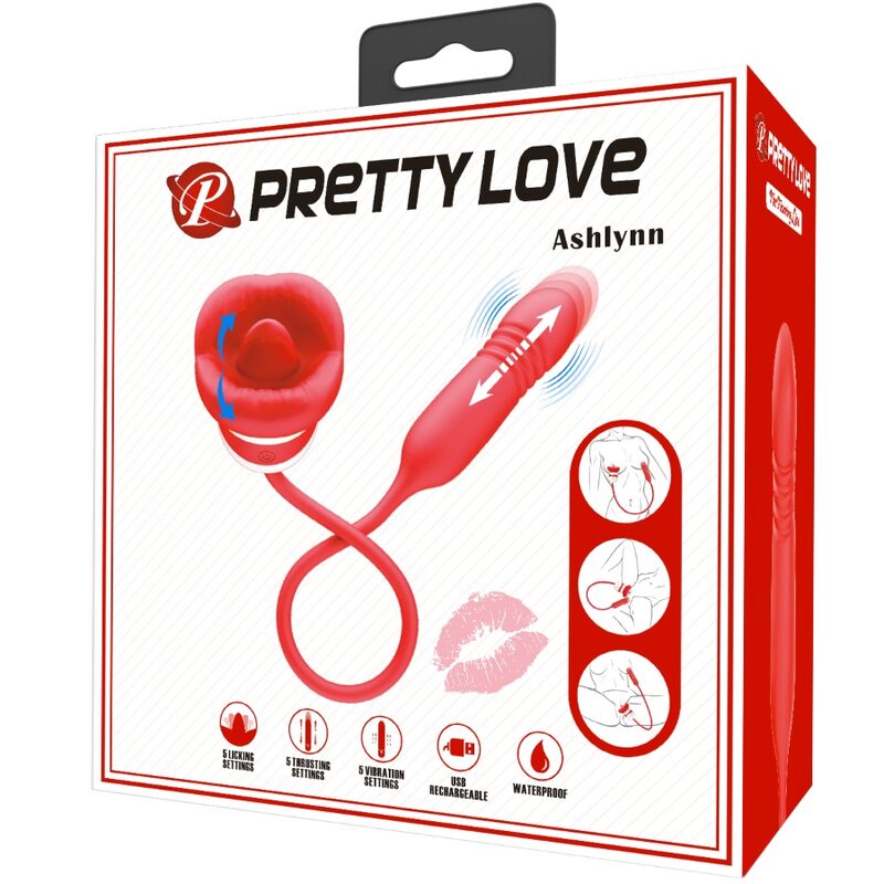 Stimulateur Clitoridien Pretty Love Ashlynn Rouge - Pretty Love