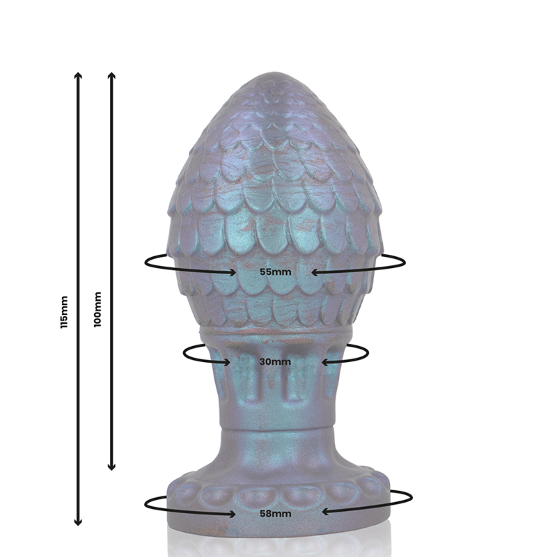 Epic – Plug anal Vrakos en forme d’œuf de dragon – Taille M