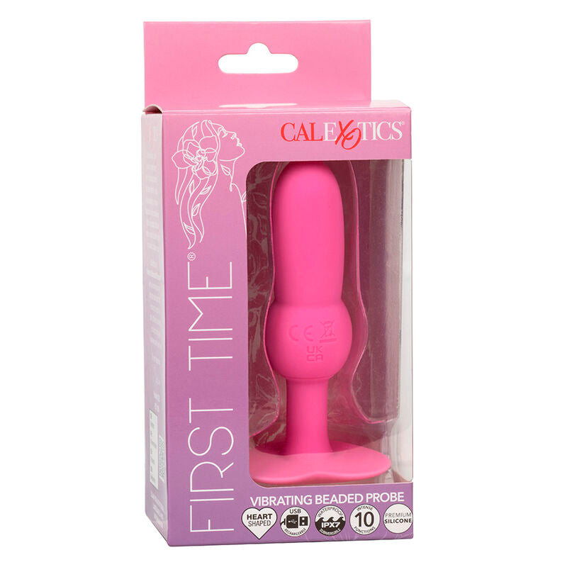 Plug Anal Vibrant First Time Perlé Rose - Calexotics