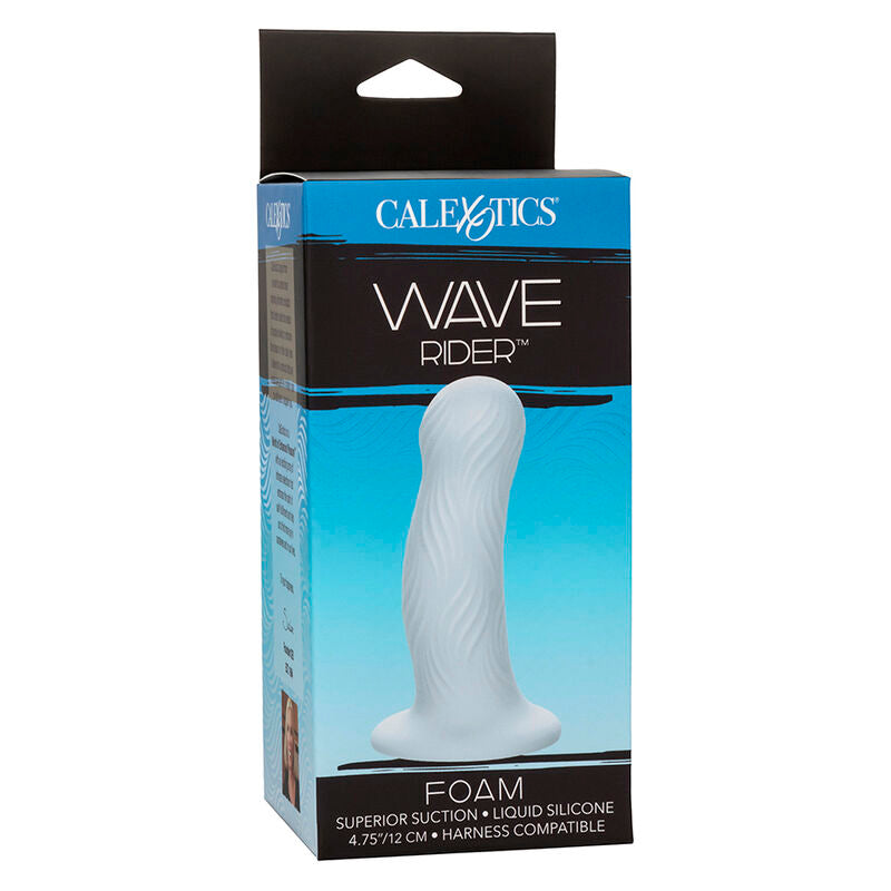 Plug Anal Wave Rider Foam Bleu - Calexotics