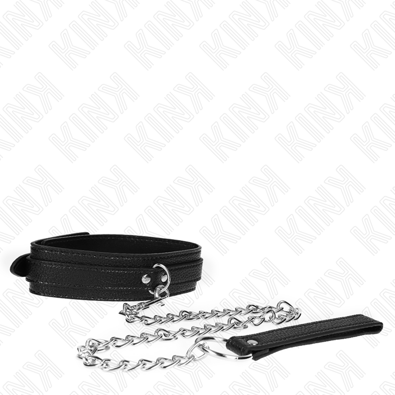 Collier BDSM Motif Serpent avec Laisse 65 cm - KINK - KINK COLLAR & GAG