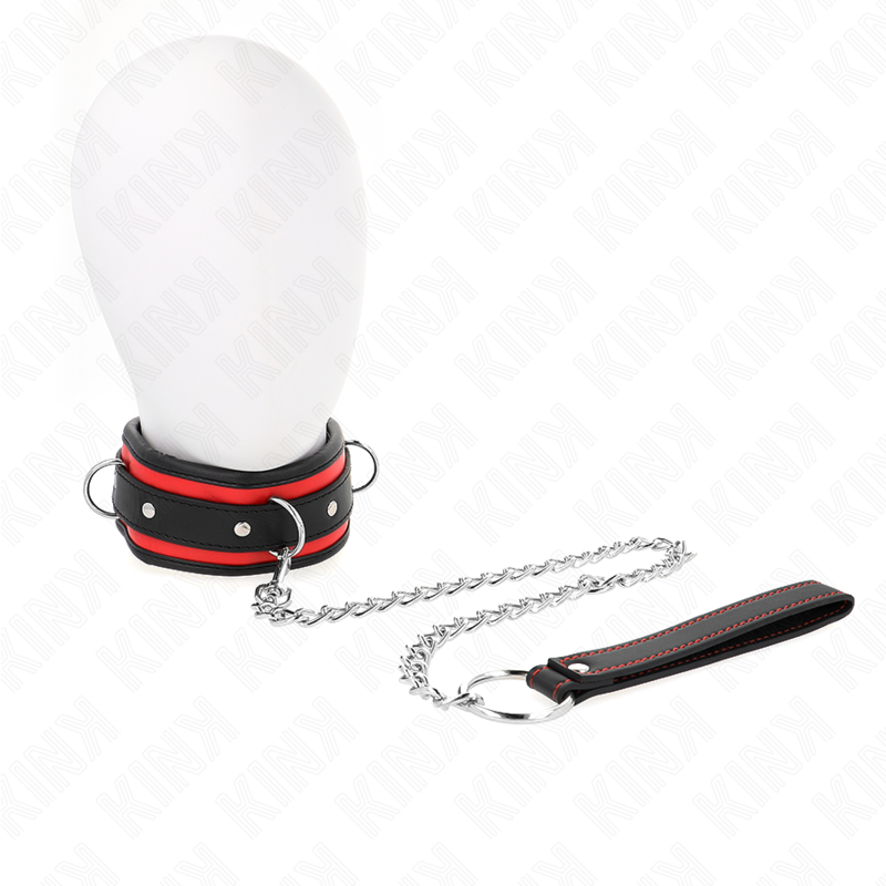 Collier BDSM Lourd avec Ceinture 65cm Réglable - KINK - KINK COLLAR & GAG