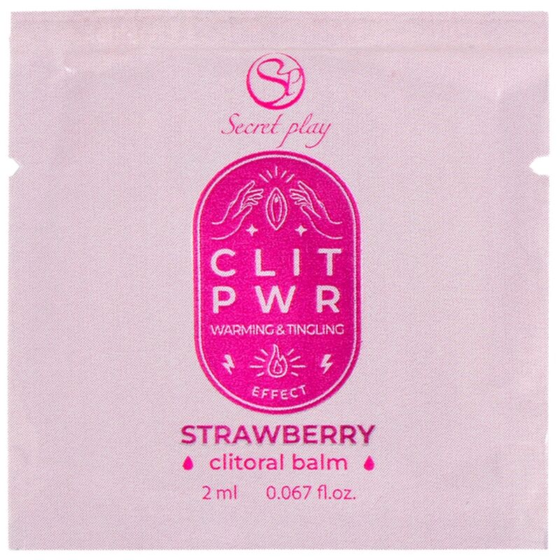 Secret Play - Lubrfiant Monodose Fraise - 2 ml