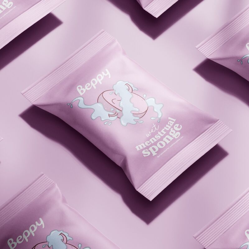 Beppy - Éponges Menstruelles Soft + Comfort WET - Boîte de 30