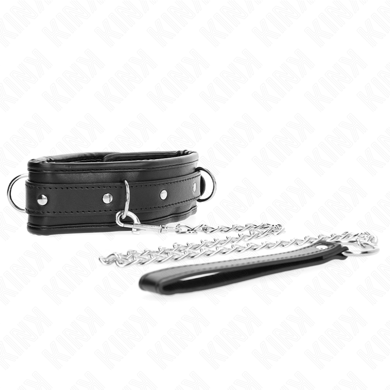 Collier BDSM Kink avec Ceinture 65cm Réglable 36,5-50cm - KINK COLLAR & GAG