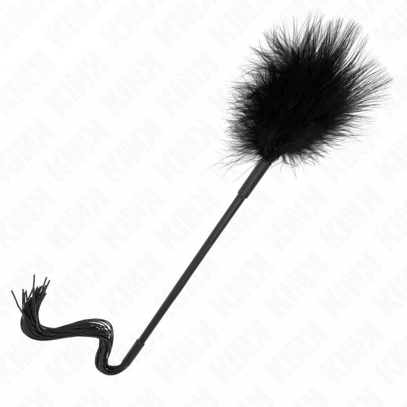Fouet en silicone avec plumes 47 cm - Kink - KINK IMPACT & TOUCH