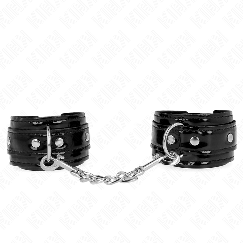 Menottes Néoprène Brillant Ajustables 17-24cm - Kink - KINK WRIST RESTRAINT