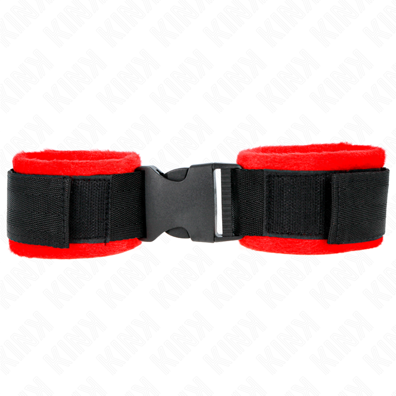 Bracelets BDSM Nylon Noir Ajustables 25-35cm - KINK - KINK WRIST RESTRAINT