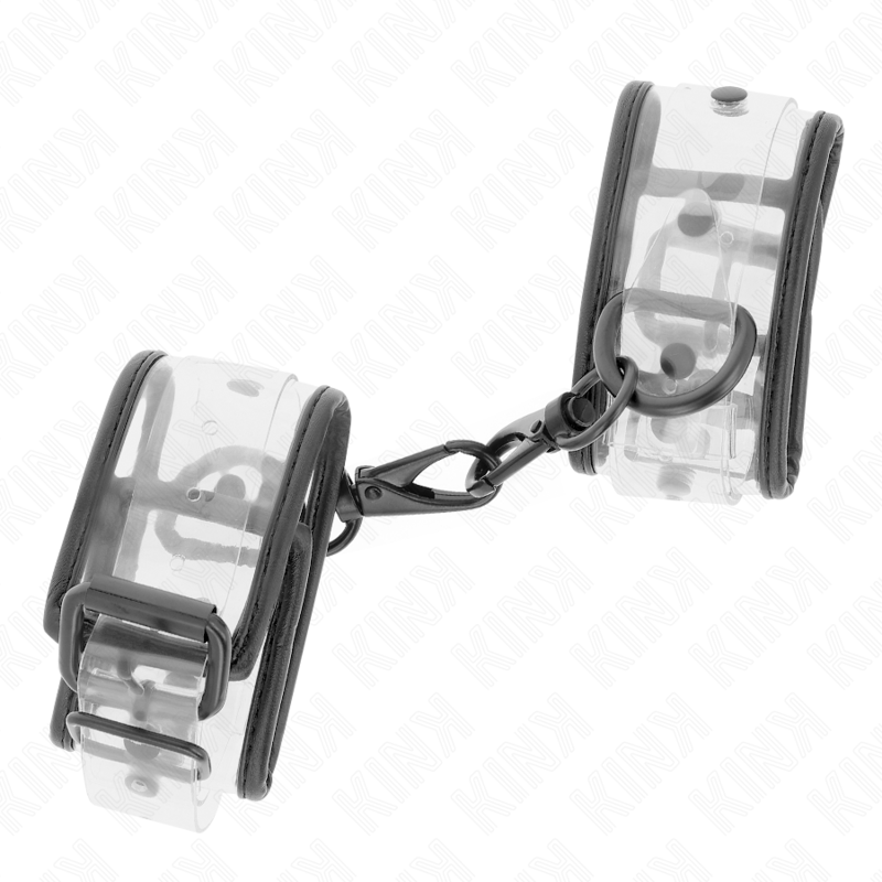 Menottes Transparentes Ajustables KINK 18-30cm - KINK - KINK WRIST RESTRAINT