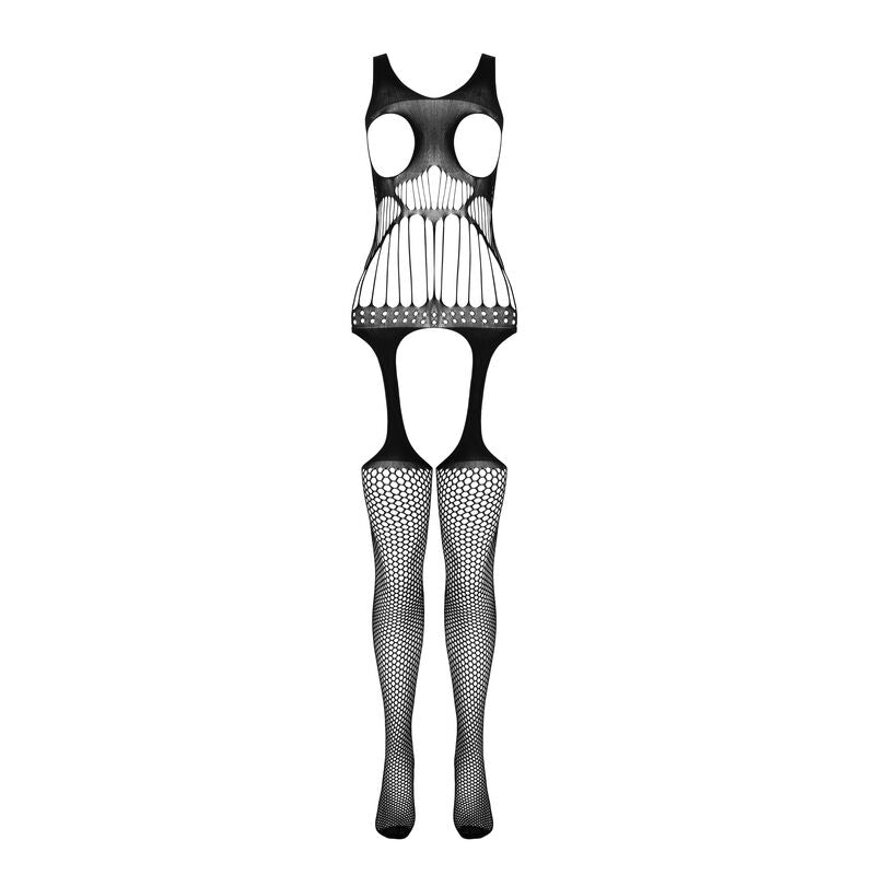 Bodystocking BS 106 Noir Taille Unique - Passion