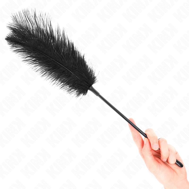 Plumeau Sensuel Plumes d'Autruche 19 cm - KINK - KINK IMPACT & TOUCH