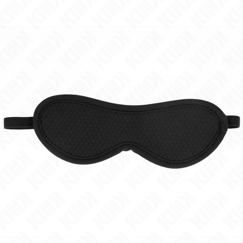 Bandage texturé écailles bord recouvert noir 20x7 cm - Kink - KINK MASKED ALLURE