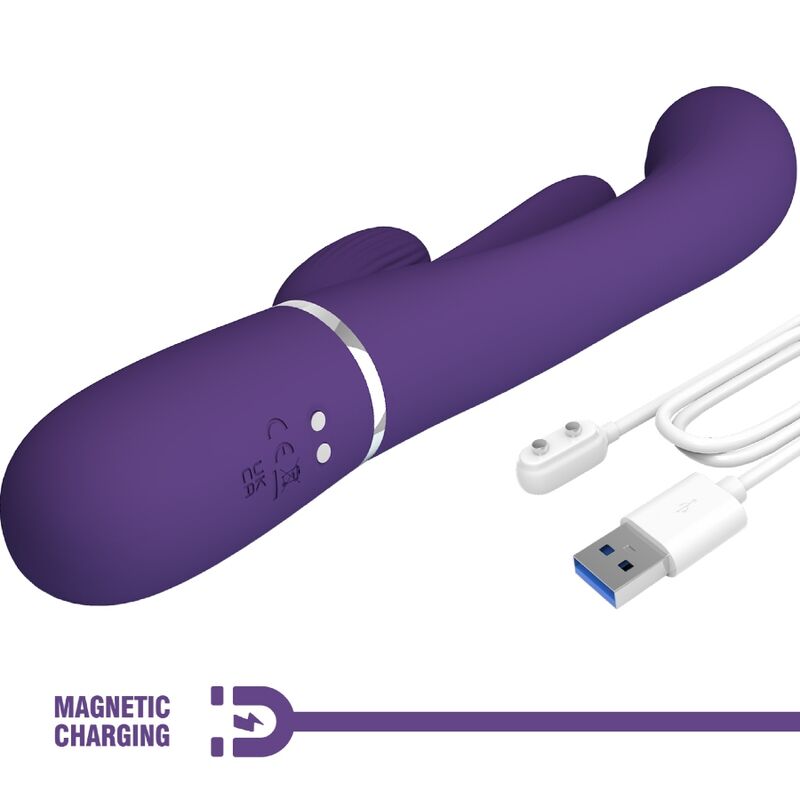 Stimulateur Rabbit Multifonction Shania Violet - Pretty Love