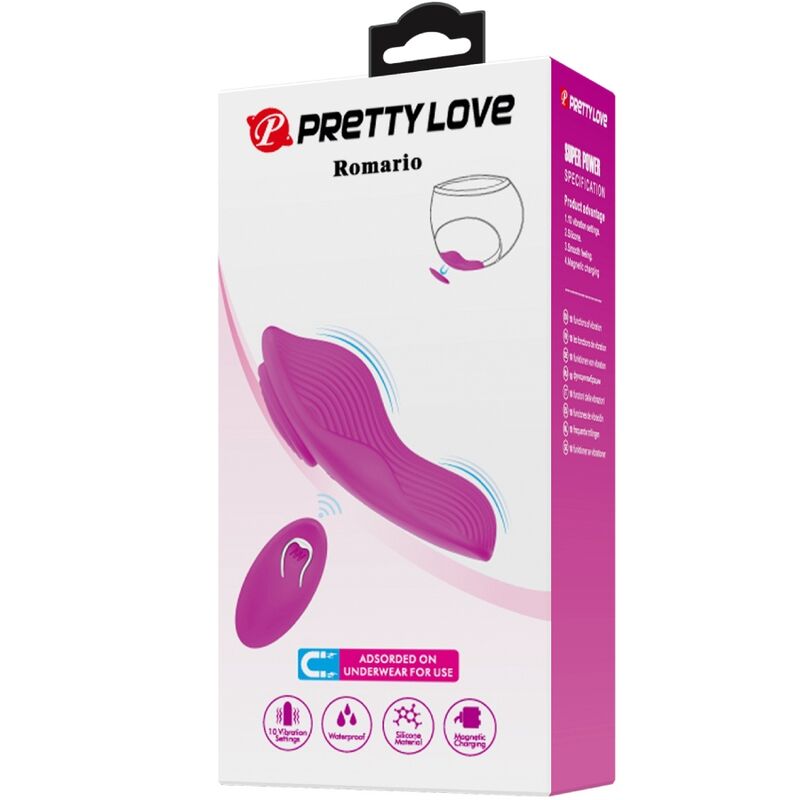 Stimulateur Clitoris Pretty Love Romario Rose - Pretty Love