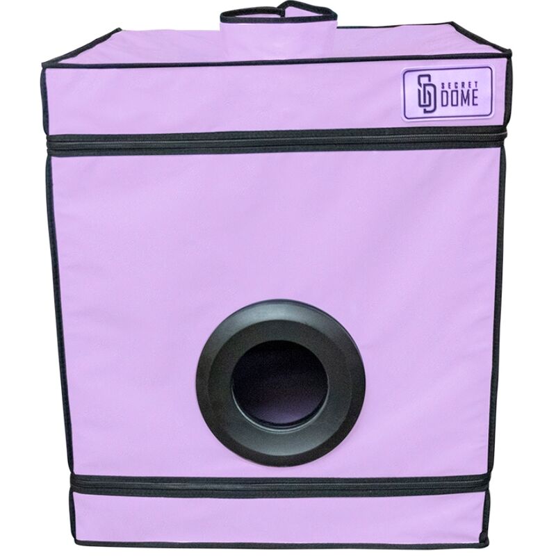 Secret Dome - Cabine BDSM Contrainte Bukkake - Violet et Noir