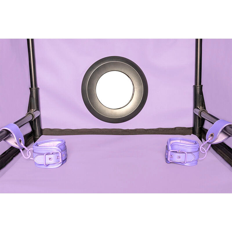 Secret Dome - Cabine BDSM Contrainte Bukkake - Violet et Noir