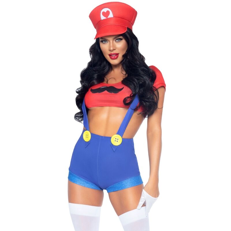 Costume Sexy Mario Bros Femme Taille M - Leg Avenue