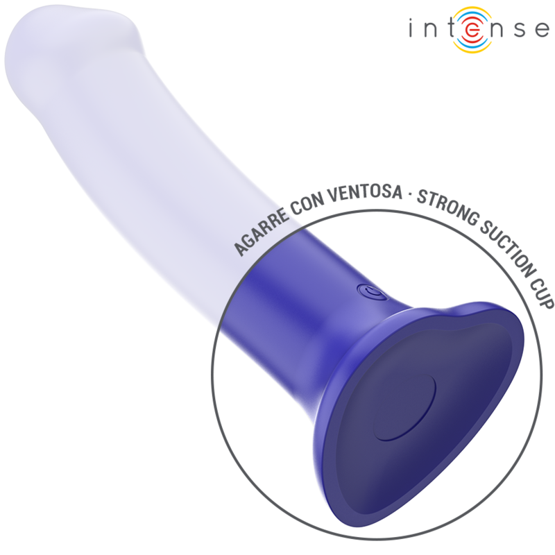 Vibromasseur Victoria Bleu Foncé avec Télécommande - Intense